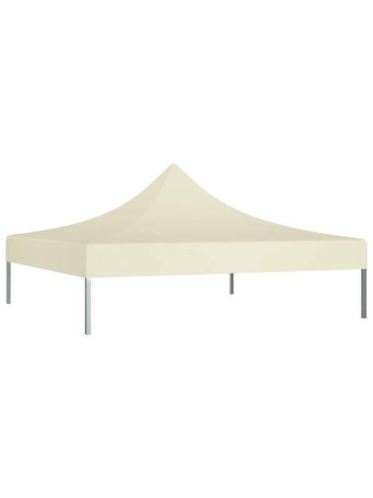Proginės palapinės stogas, kreminės spalvos, 2x2m, 270 g/m²