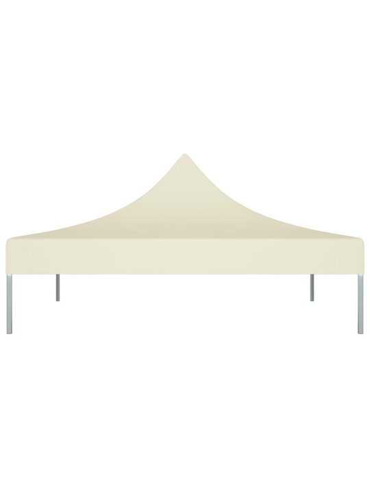Proginės palapinės stogas, kreminės spalvos, 2x2m, 270 g/m²