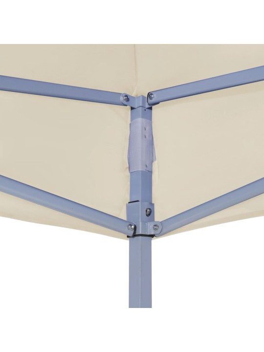 Proginės palapinės stogas, kreminės spalvos, 2x2m, 270 g/m²