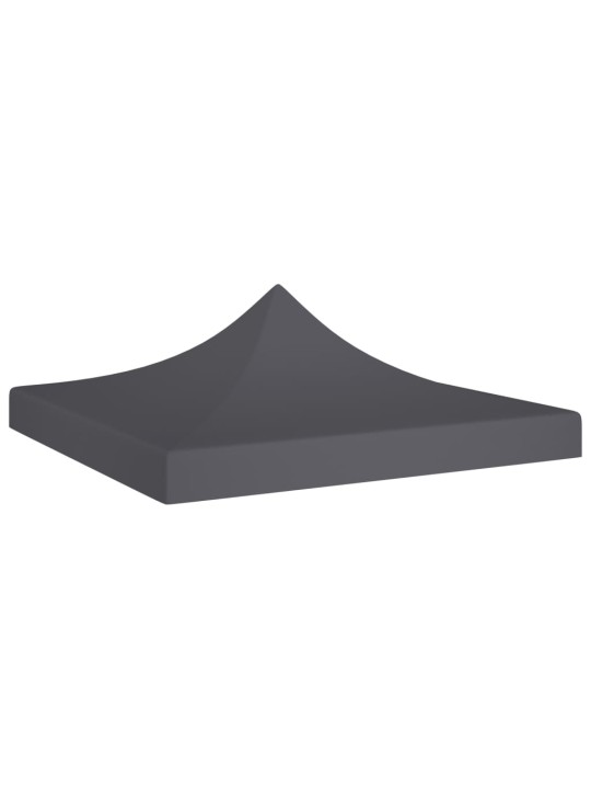 Proginės palapinės stogas, antracito spalvos, 2x2m, 270 g/m²