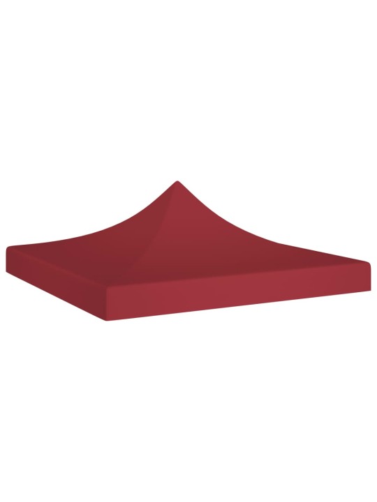 Proginės palapinės stogas, tamsiai raudonas, 2x2m, 270 g/m²