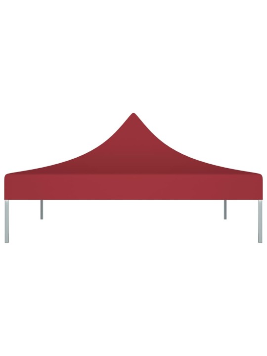 Proginės palapinės stogas, tamsiai raudonas, 2x2m, 270 g/m²