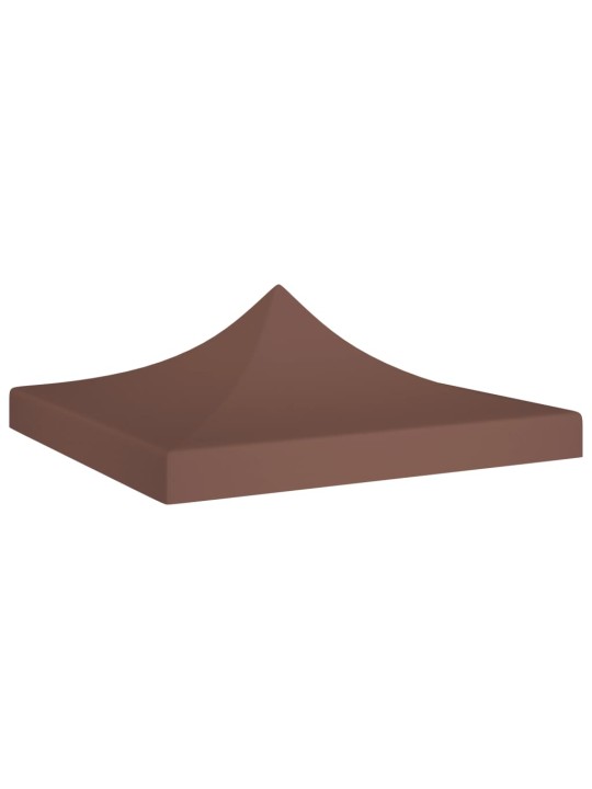 Proginės palapinės stogas, rudos spalvos, 2x2m, 270 g/m²