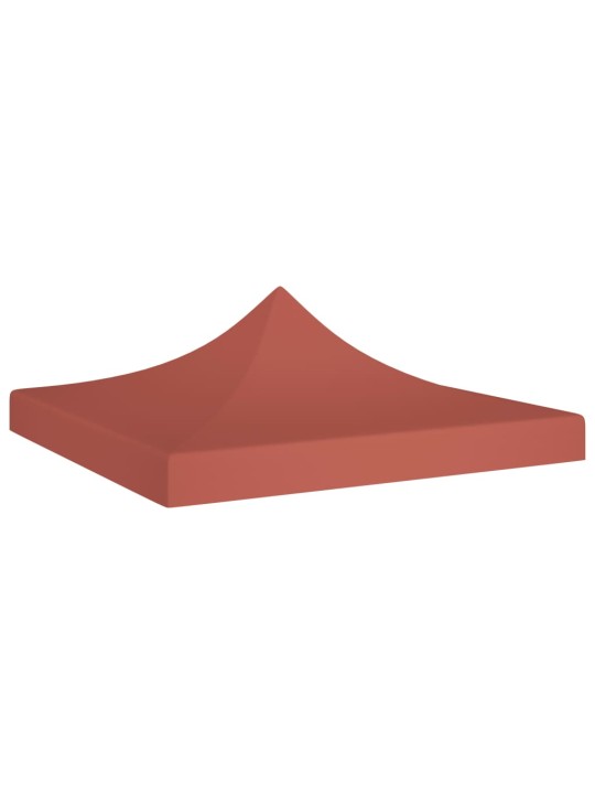 Proginės palapinės stogas, terakota spalvos, 2x2m, 270 g/m²
