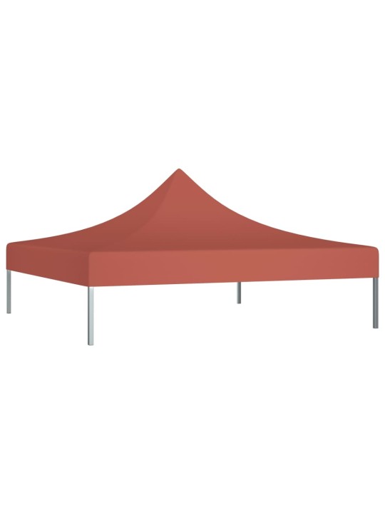 Proginės palapinės stogas, terakota spalvos, 2x2m, 270 g/m²