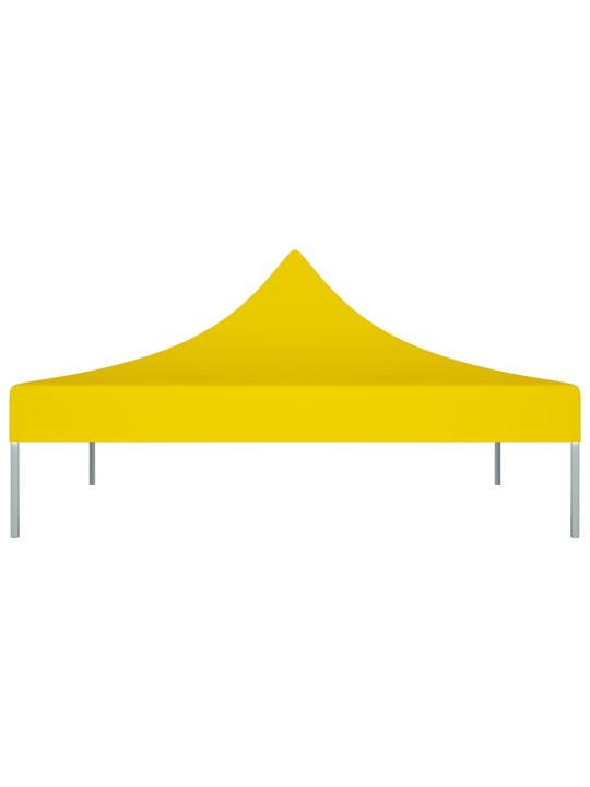 Proginės palapinės stogas, geltonos spalvos, 2x2m, 270 g/m²