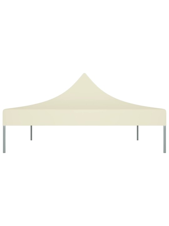 Proginės palapinės stogas, kreminės spalvos, 4x3m, 270 g/m²