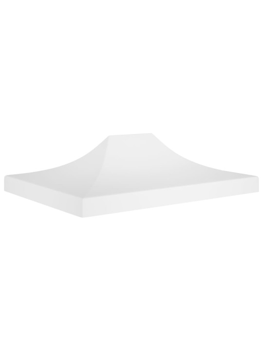 Proginės palapinės stogas, baltos spalvos, 4x3m, 270 g/m²