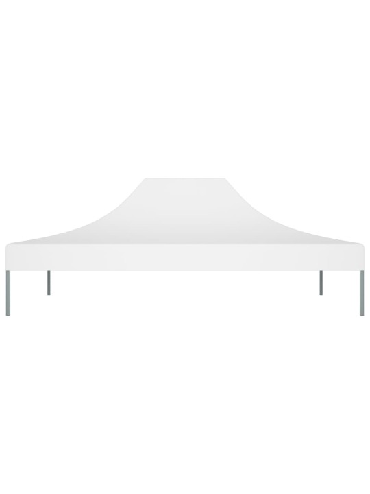 Proginės palapinės stogas, baltos spalvos, 4x3m, 270 g/m²