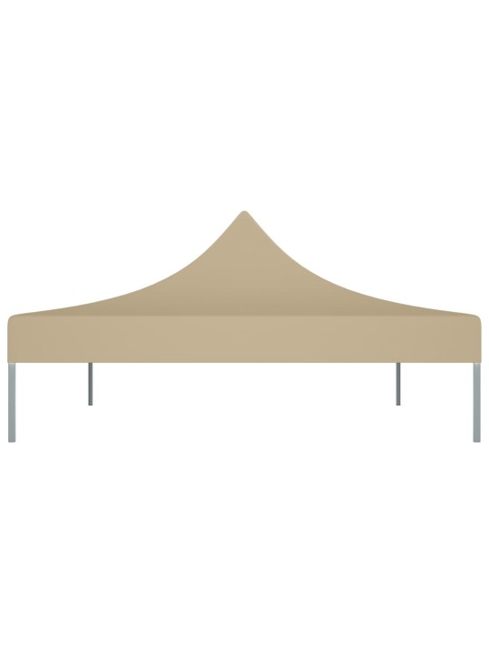 Proginės palapinės stogas, smėlio spalvos, 4x3m, 270 g/m²