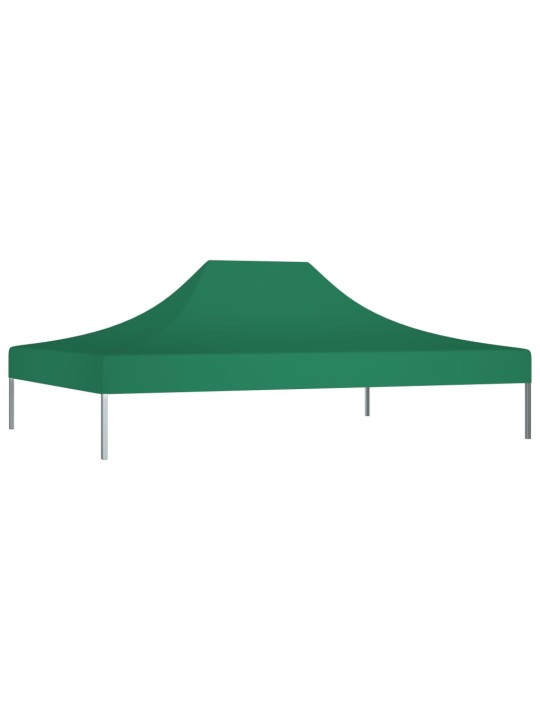 Proginės palapinės stogas, žalios spalvos, 4x3m, 270 g/m²