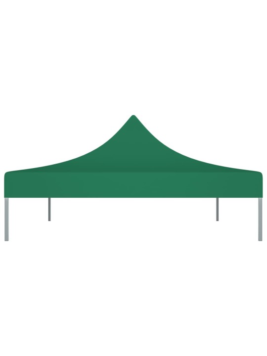Proginės palapinės stogas, žalios spalvos, 4x3m, 270 g/m²