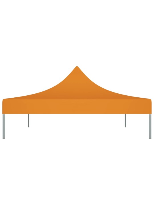 Proginės palapinės stogas, oranžinės spalvos, 4x3m, 270 g/m²