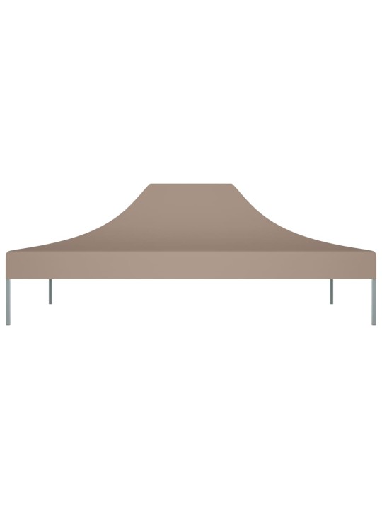 Proginės palapinės stogas, taupe spalvos, 4x3m, 270 g/m²