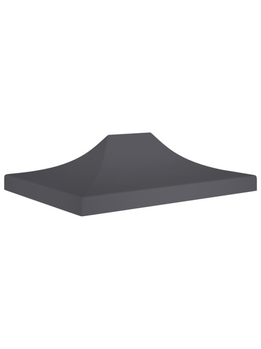 Proginės palapinės stogas, antracito spalvos, 4,5x3m, 270 g/m²