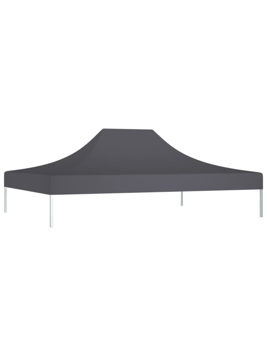 Proginės palapinės stogas, antracito spalvos, 4,5x3m, 270 g/m²