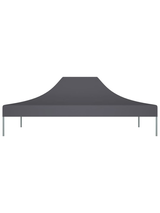 Proginės palapinės stogas, antracito spalvos, 4,5x3m, 270 g/m²
