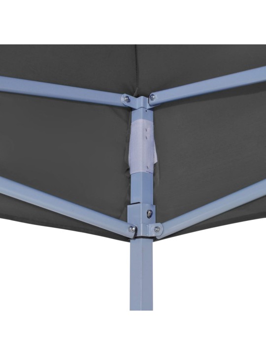Proginės palapinės stogas, antracito spalvos, 4,5x3m, 270 g/m²