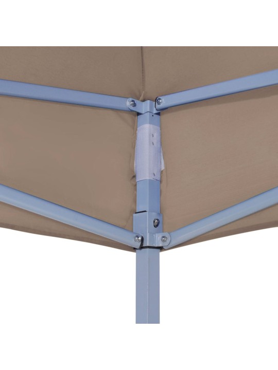 Proginės palapinės stogas, taupe spalvos, 4,5x3m, 270 g/m²