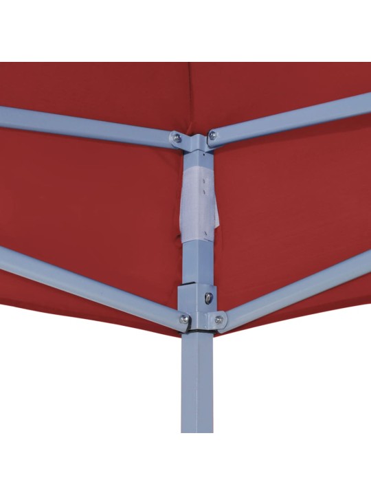 Proginės palapinės stogas, tamsiai raudonas, 4,5x3m, 270 g/m²