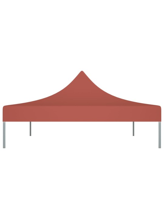 Proginės palapinės stogas, terakota spalvos, 4,5x3m, 270 g/m²