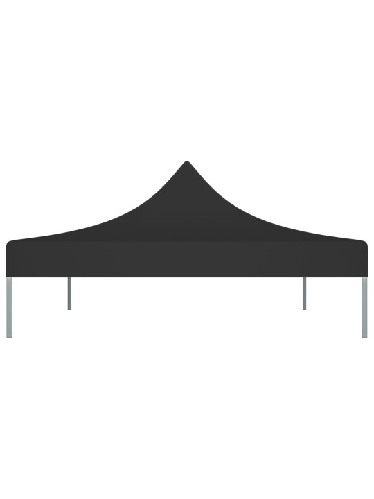 Proginės palapinės stogas, juodos spalvos, 4,5x3m, 270 g/m²