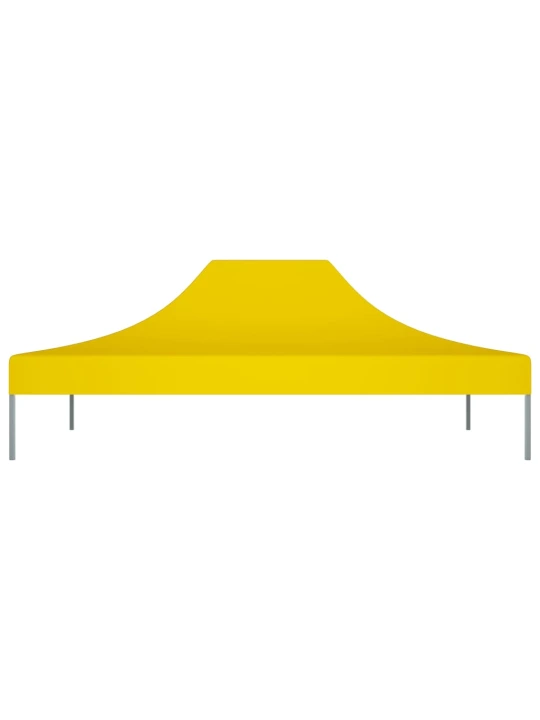 Proginės palapinės stogas, geltonos spalvos, 4,5x3m, 270 g/m²