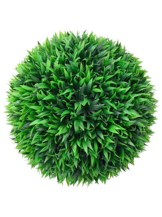 Dirbtiniai buksmedžio krūmai, 2vnt., 38cm, rutulio formos