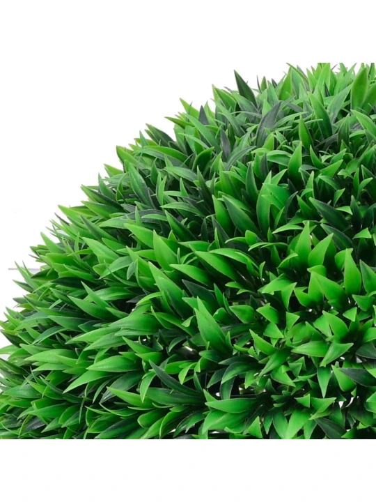 Dirbtiniai buksmedžio krūmai, 2vnt., 55cm, rutulio formos