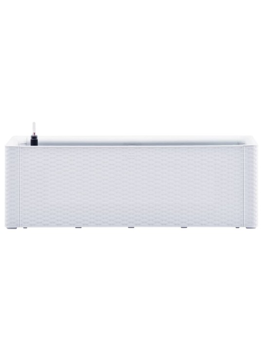 Lovelis su savaiminio laistymo sistema, baltas, 100x43x33cm