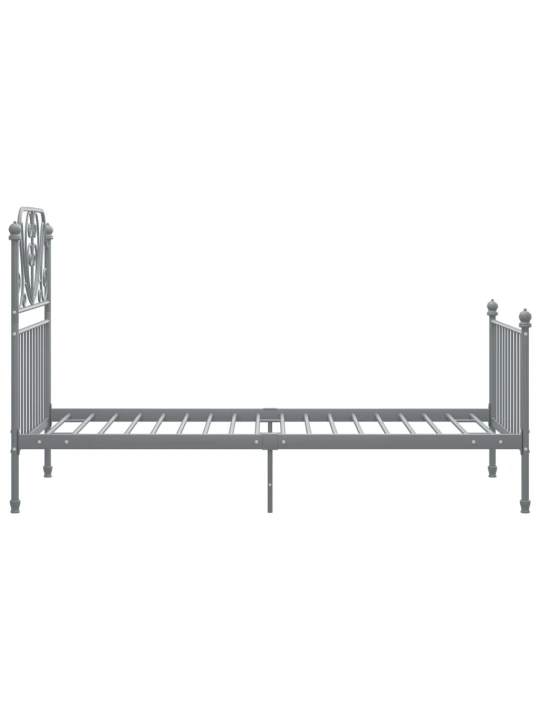 Lovos rėmas, pilkos spalvos, 100x200cm, metalas
