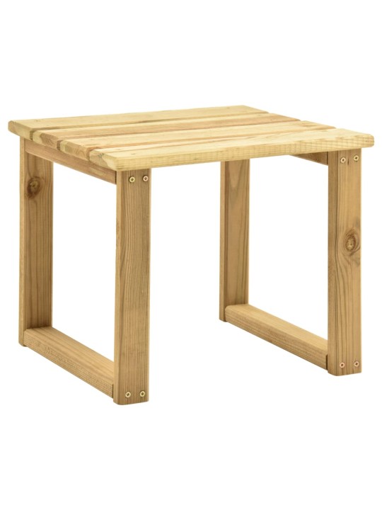 Staliukas prie saulės gulto, 30x30x26cm, impregnuota pušis