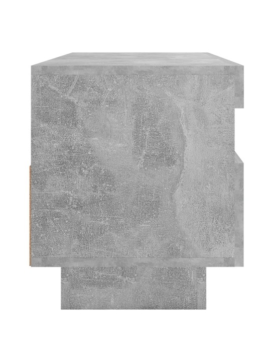 Televizoriaus spintelė su LED apšvietimu, pilka, 100x35x40cm