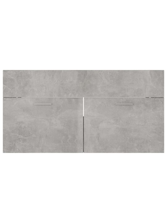 Spintelė praustuvui, betono pilkos spalvos, 90x38,5x46cm, MDP