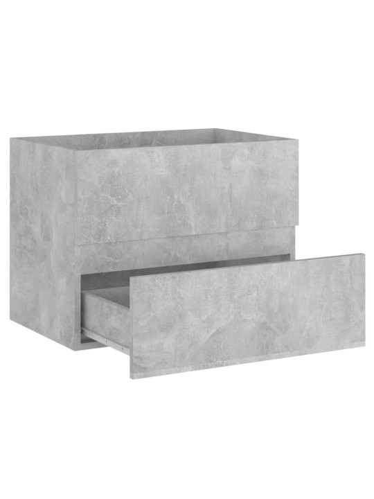 Spintelė praustuvui, betono pilkos spalvos, 60x38,5x45cm, MDP