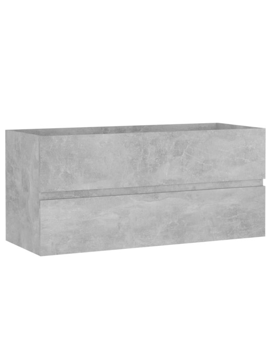 Spintelė praustuvui, betono pilkos spalvos, 100x38,5x45cm, MDP