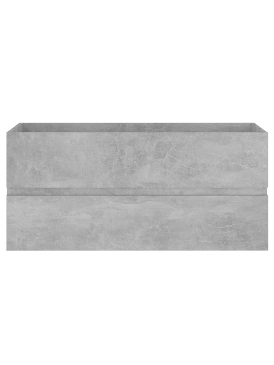 Spintelė praustuvui, betono pilkos spalvos, 100x38,5x45cm, MDP
