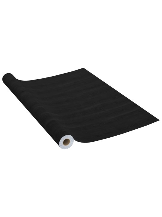 Lipnios plėvelės durims, 4vnt., tamsios medienos, 210x90cm, PVC