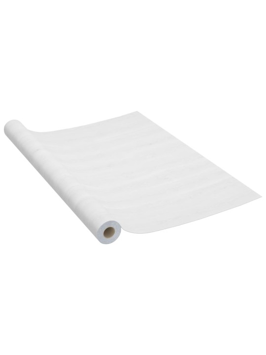 Lipnios plėvelės durims, 4vnt., baltos medienos, 210x90cm, PVC