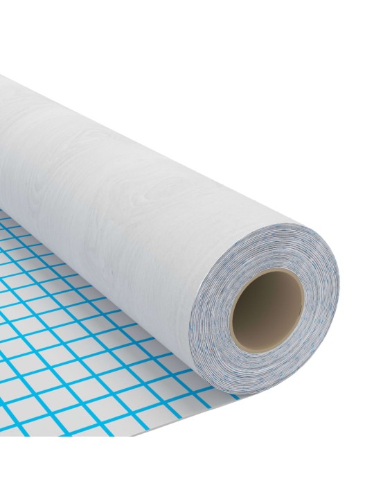 Lipnios plėvelės durims, 4vnt., baltos medienos, 210x90cm, PVC