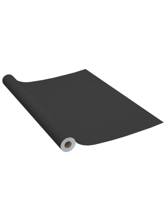 Lipnios plėvelės baldams, 2vnt., juodos, 500x90cm, PVC