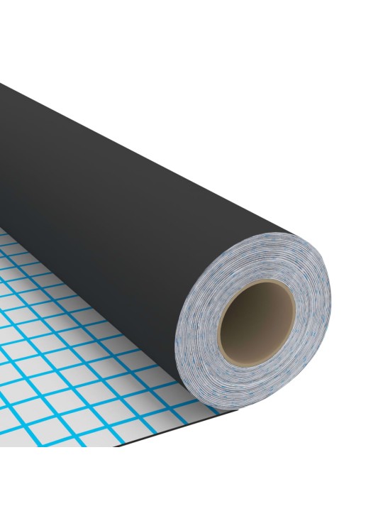 Lipnios plėvelės baldams, 2vnt., juodos, 500x90cm, PVC