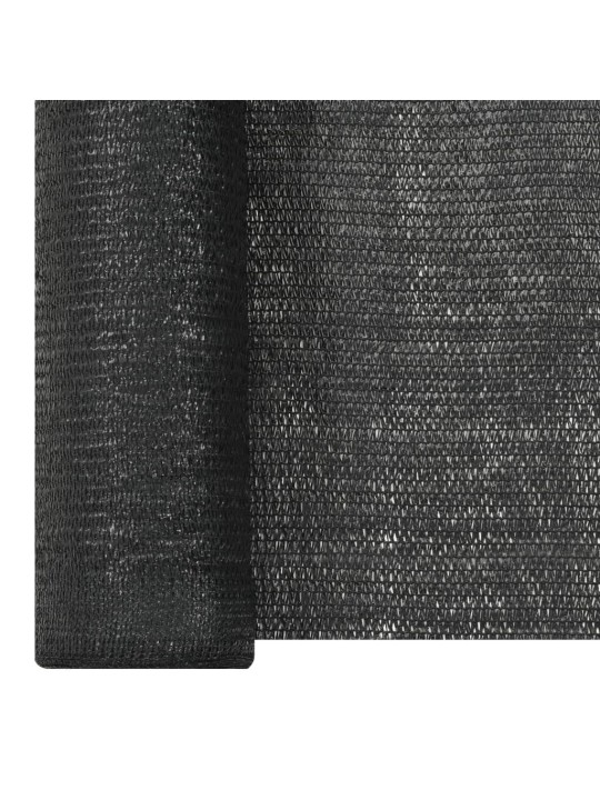 Privatumo suteikiantis tinklelis, juodas, 1,5x50m, HDPE