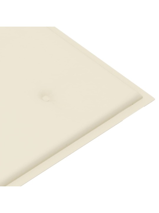 Sodo suoliukas su pagalvėle, 120cm, bambukas