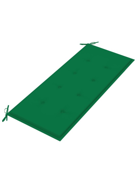 Sodo suoliukas su pagalvėle, 120cm, bambukas