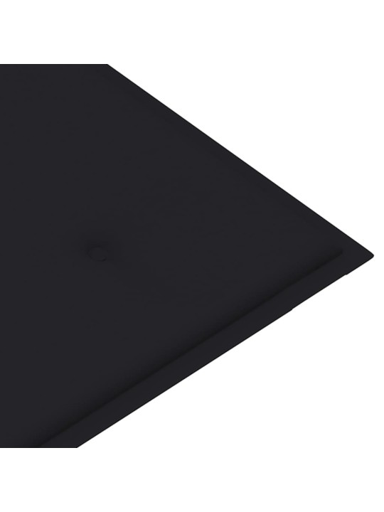 Sodo suoliukas su pagalvėle, 120cm, bambukas