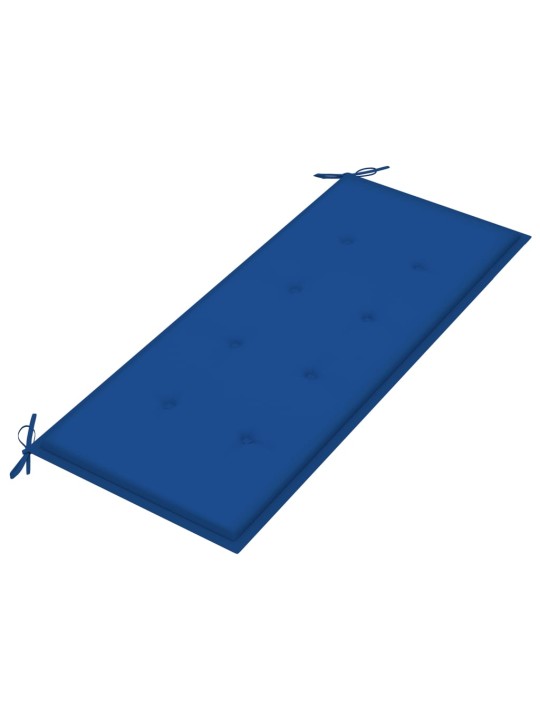 Sodo suoliukas su pagalvėle, 120cm, bambukas (41504+314081)