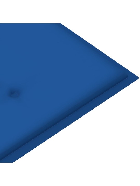 Sodo suoliukas su pagalvėle, 120cm, bambukas (41504+314081)