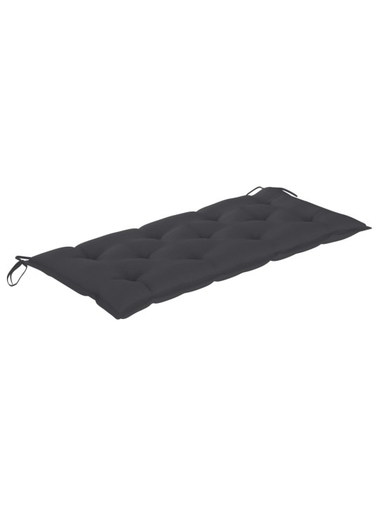 Sodo suoliukas su pagalvėle, 120cm, bambukas (41504+314944)