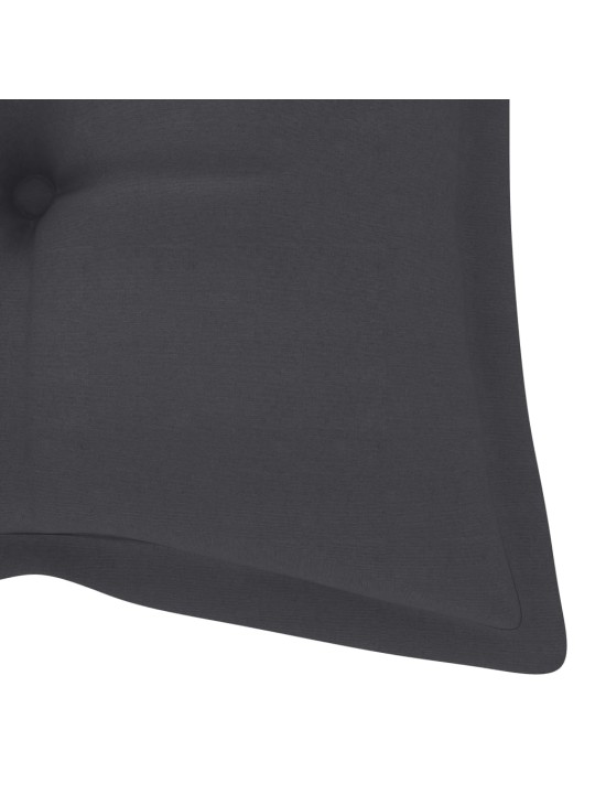 Sodo suoliukas su pagalvėle, 120cm, bambukas (41504+314944)